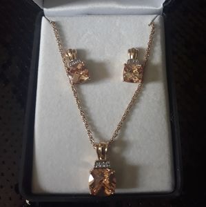 November birthstone Dia set